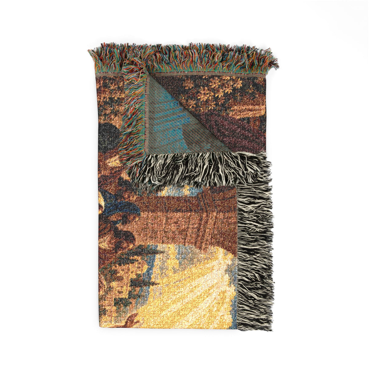 Religious Woven Blanket — 'The Lord Is Near' Inspirational Throw